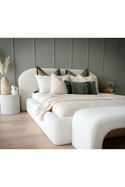 aramkhalej furnıture سرير لوشيان منحني