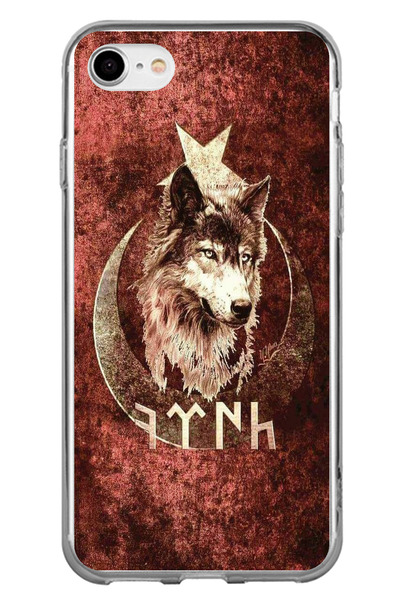 TechTree حافظة سيليكون مطبوع متوافقة مع هاتف iPhone 6 - 6S مع كتابة جوكتورك و...