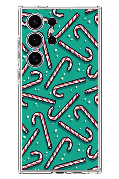 TechTree حافظة سيليكون مطبوع متوافقة مع هاتف سامسونج جالاكسي S24 ULTRA مع حلو...