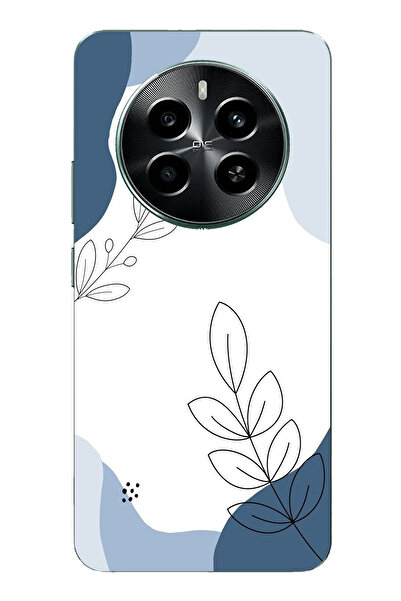 TechTree حافظة سيليكون متوافقة مع هاتف Realme 12 PRO-PRO PLUS ذات أشكال هادئة...