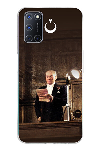 TechTree حافظة سيليكون متوافقة مع OPPO A52-A72-92 من أتاتورك في الجمعية الأول...