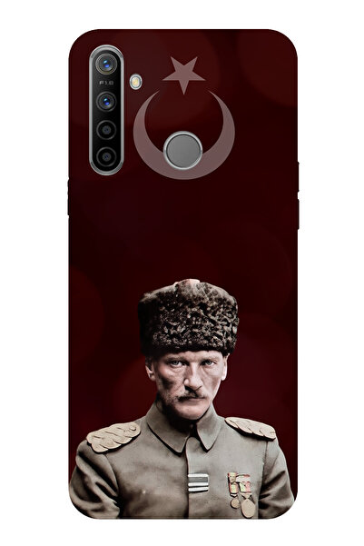 TechTree حافظة سيليكون متوافقة مع هاتف Realme 5i - 6i - C3 Moon Star and Comm...