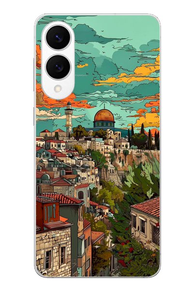TechTree Samsung Galaxy S25 Edge Compatible Free Palestine and Dome of the Ro...