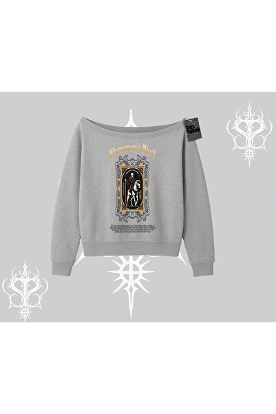 Tarzsokak سترة بياقة قارب على شكل جمجمة الفارس دارك ريليك ستريت ليجاسي