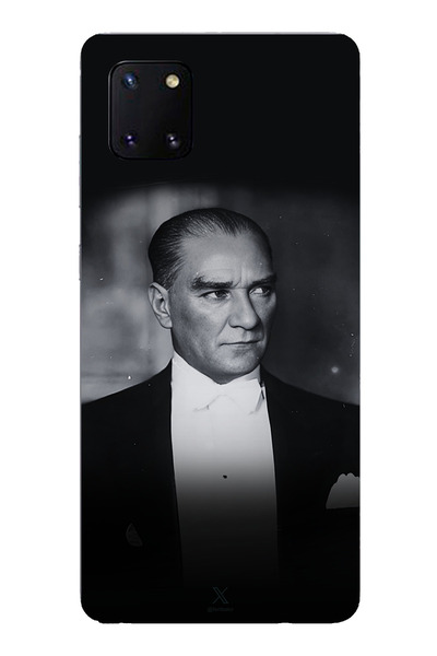 TechTree الرقي والأناقة المتوافقة مع هاتف سامسونج جالاكسي نوت 10 لايت: حافظة ...