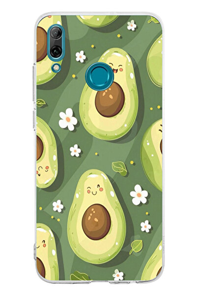 TechTree حافظة سيليكون متوافقة مع هاتف هواوي بي سمارت 2019 باللون الأخضر اللط...