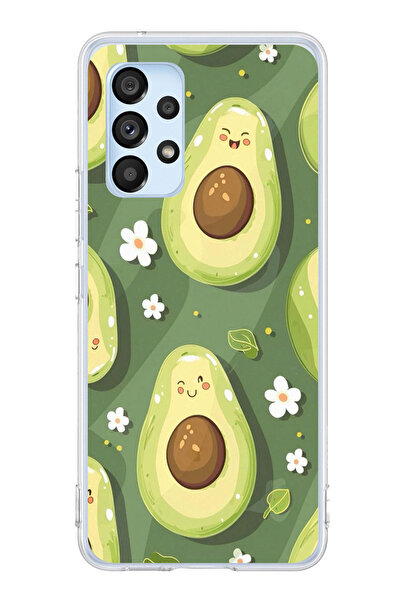 TechTree حافظة سيليكون متوافقة مع هاتف سامسونج جالاكسي A53 باللون الأخضر اللط...