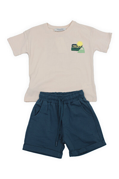 Mackays Set pantaloni scurți bumbac moale pentru băiat 4150-053