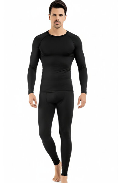 SÜSEN LİNGERİE Men's Thermal Bodysuit, Men's Winter Thermal Underwear, Men's ...