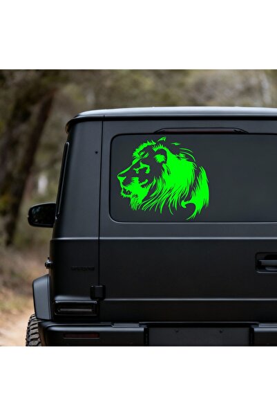 StickITsibiu Lion Tribal – 4×4 Off-Road Car Sticker – Dimensions 50x49cm.