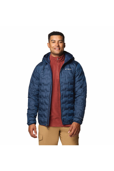 Columbia Delta Ridge Ii down Hooded Men's Goose Feather Coat