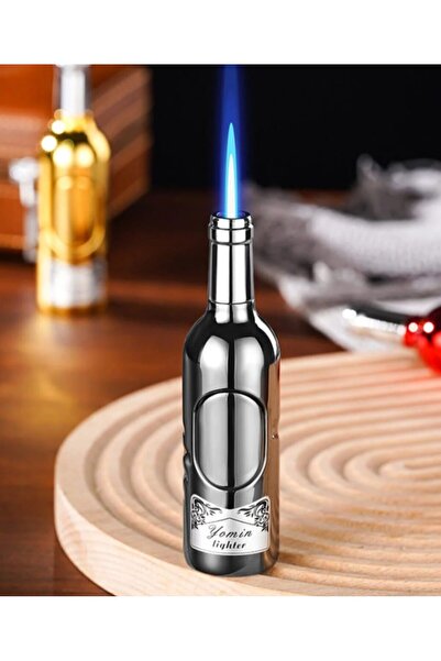 fagena Şarap Şişesi Şeklinde Hediyelik Çakmak Tasarım Çakmak Yılbaşı Hediyesi...