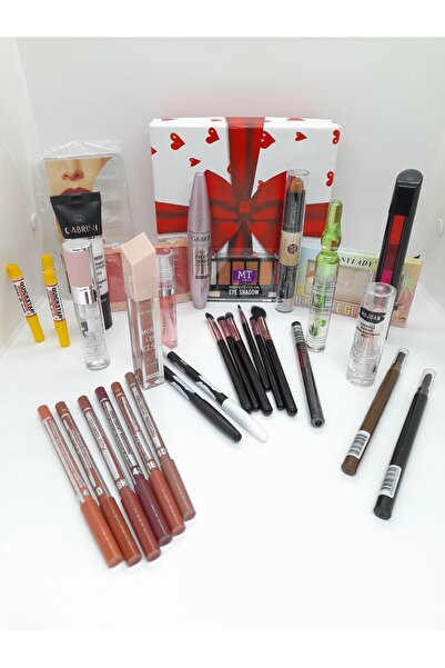 BBeauty Happy 2026 Hediye Makyaj Seti 36 Parça Yılbaşı Hediye Kutusu