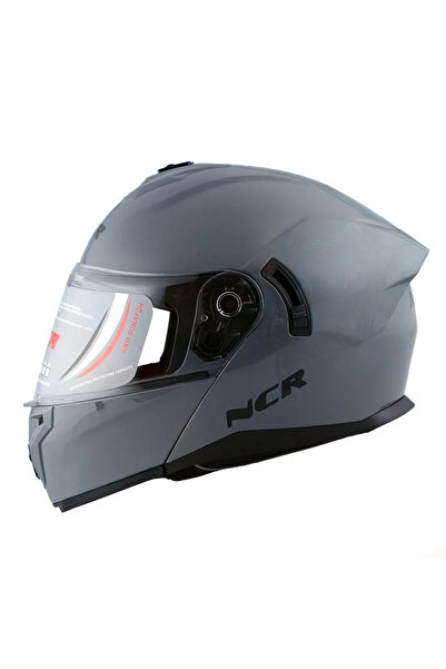 NCR 166 ÇENE AÇILIR KASK NARDO GRİ