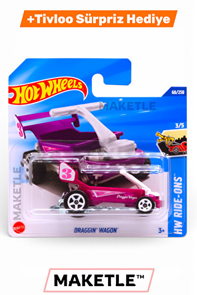 HOT WHEELS Draggin' Wagon - JHV10 - Tivloo Sürpriz Hediyeli