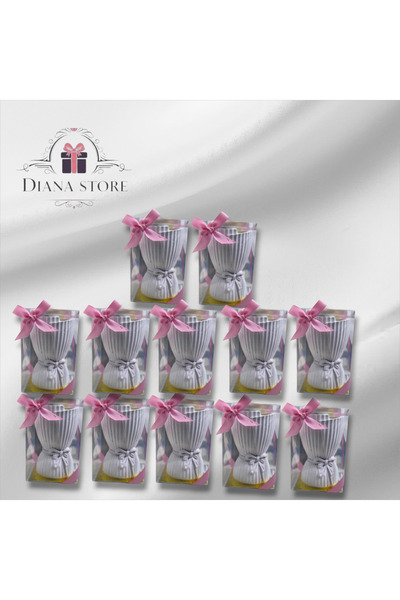 ceneric 12-piece set of ribbon-shaped incense burner favors