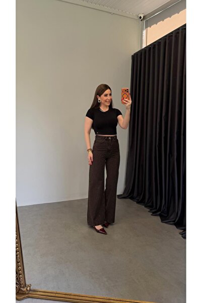 elif teke Brovst Taşlı Kahve Jean