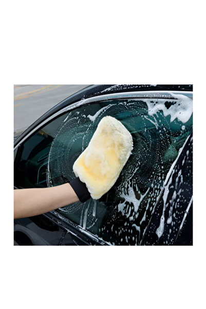 MericLine Microfiber Car Cleaning Glove Auto Washing Plush