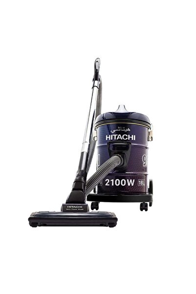 Hitachi مكنسة كهربائية أسطوانية سعة 18 لترًا وقوة 2100 واط