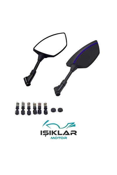 Hsb RKS LTR 125 Mavi Çizgili Ayna IA426503