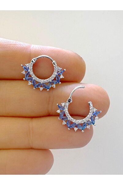 Arescollection 1 adet çelik zirkon taşlı septum daith helix lobe uyumlu piercing