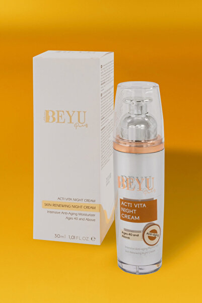 De Luxe Beyu Paris Acti Vita 40+ Yaş Üstü Yaşlanma Karşıtı Yoğun Nemlendirici...