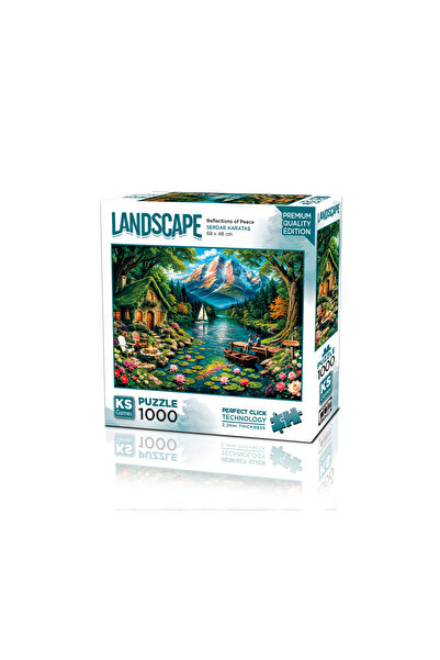 Ks Games Reflections of Peace 1000 Parça Puzzle