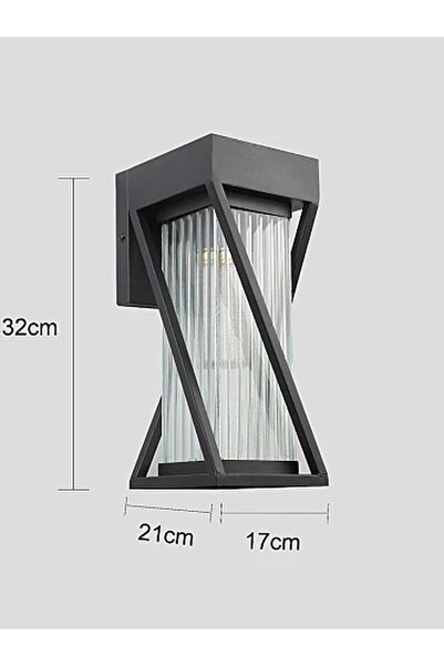 genric black wall lantern