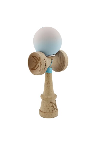 Teo Kendama X Originala, Profesionala, , Rubber Grip, Cupe Mari KING SIZE V3, Gaura in Baza, Rulment Me