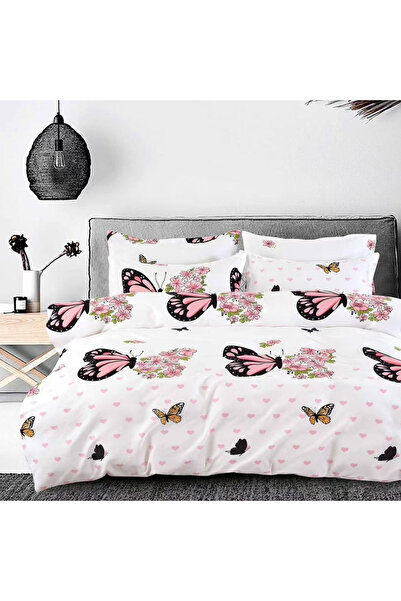 OEM Lenjerie de pat pentru pat dublu 2 persoane Dreamelle, 6 piese, Finet, DR...