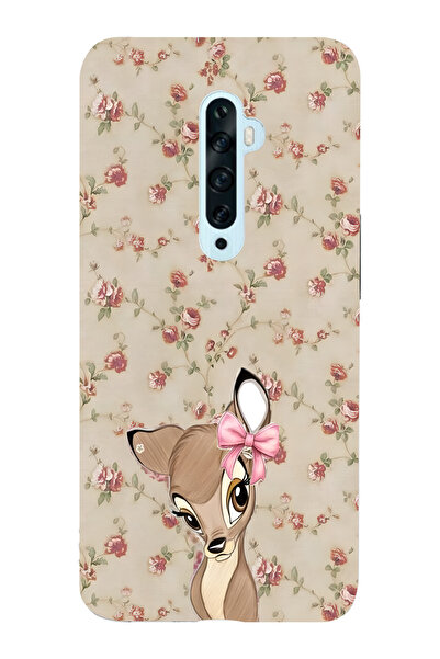 Manitoba Oppo Reno 2Z Uyumlu Baskılı Yumuşak Silikon Şeffaf Telefon Kılıfı