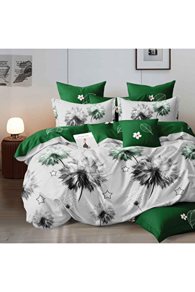 OEM Lenjerie de pat pentru pat dublu 2 persoane Dreamelle, 6 piese, Finet, DR...