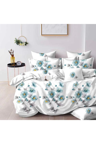 OEM Lenjerie de pat pentru pat dublu 2 persoane Dreamelle, 6 piese, Finet, DR...