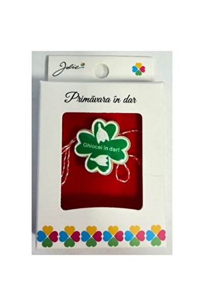 Flippy Martisor Brosa Mica in Cutie, Dimensiune Brosa 2.5-3 cm, Material Meta...