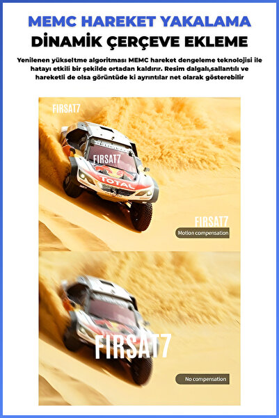 Fırsat7 F2+ Bataryalı Projeksiyon Cihazı Taşınabilir 4K Destekli 1080P Android Sistemli Projektör