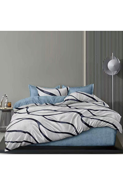 OEM Bed linen with elastic 180x200 for double bed 2 people Dreamelle, 6 pieces, Finet, DREAM-0118