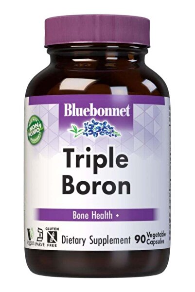 Bluebonnet Nutrition كبسولات بلو بونيت الثلاثية البورون 3 ملغ