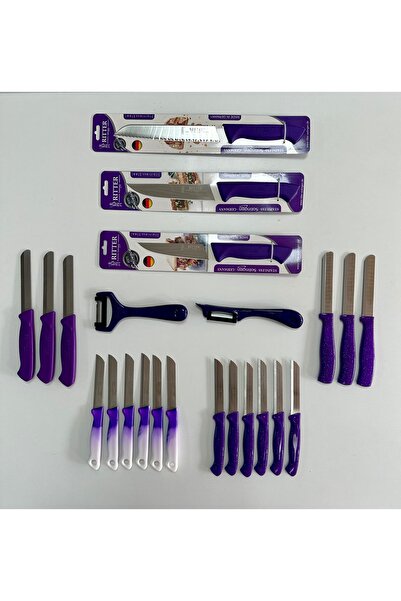 Solingen PRO Çeyiz Paketi MOR 23 Parça+ (Solingen Bez Hediyeli)