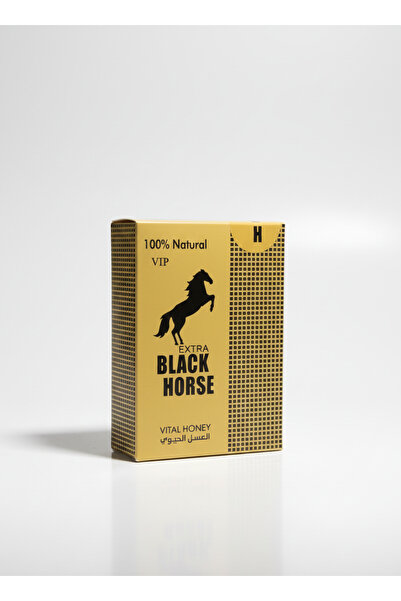 BLACK HORSE Extra VIP Vital Honey – 100% Natural Energy Booster for Men – Premium Herbal Honey