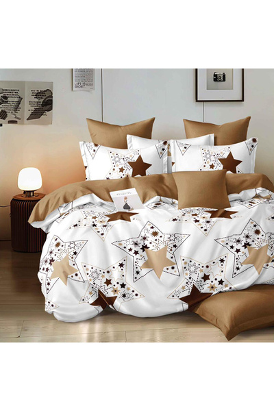 OEM Lenjerie de pat pentru pat dublu 2 persoane Dreamelle, 6 piese, Finet, DR...