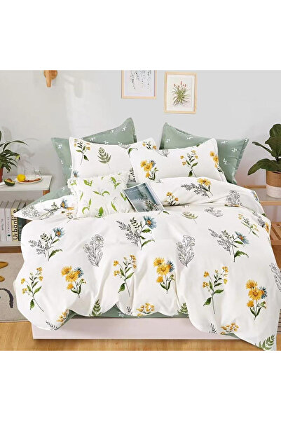 OEM Lenjerie de pat pentru pat dublu 2 persoane Dreamelle, 6 piese, Finet, DR...