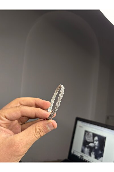 neşe silver Mardin hasır gümüş bilezik kadın 925 ayar