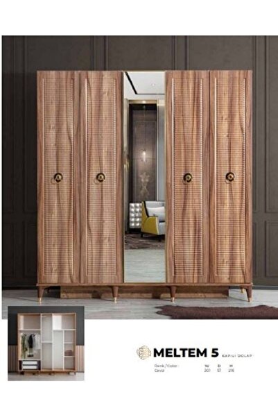 AYDINEV MELTEM MDF 5 KAPILI DOLAP