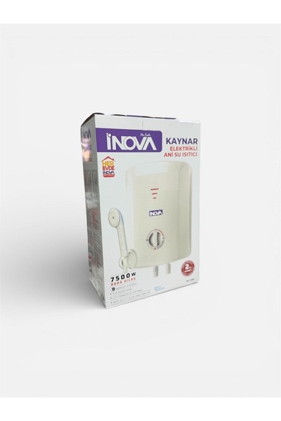 Nalbur Bakkal İNOVA SU ISITICI ŞOFBEN 3 LT 7500 WATT Elektrikli Şofben