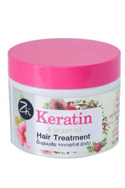 ZILKOPF Keratin & Argan Oil Hair Treatment | Deep Repair Mask for Dry & Damag...
