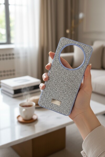 Genel Markalar Realme 12 Pro Plus Kırçıllı Taşlı Venüe BTU Silikon Kapak