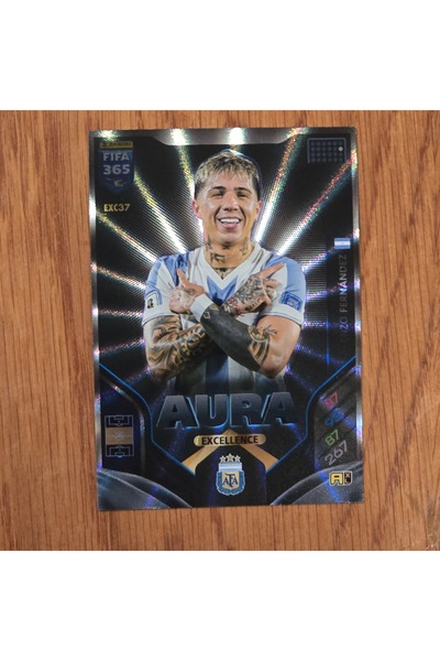Panini بطاقة لعبة إنزو فيرنانديز إكسيلانس أورا 2026 EXC37