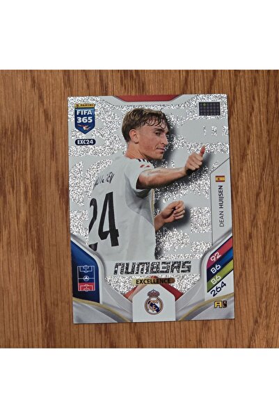 Panini 2026 Dean Huijsen Excellence Numbers Oyun Kartı EXC24