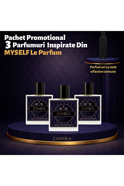 Zanira Promotional Set of 3 Perfumes 050 – Inspired by MYSELF Le Parfum