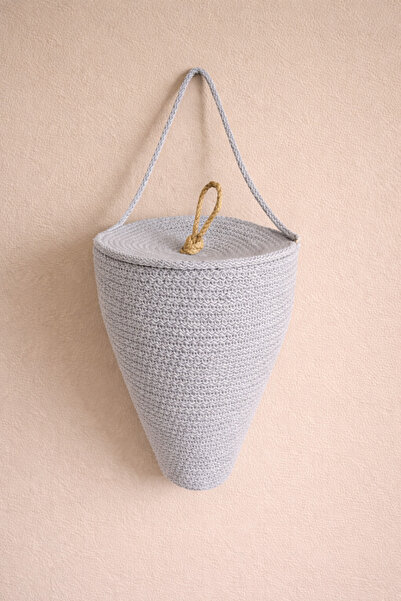 ÖRGÜM Θήκη για τσάντες Διακοσμητικό καλάθι οργάνωσης τσάντας με κάλυμμα 30x20 cm